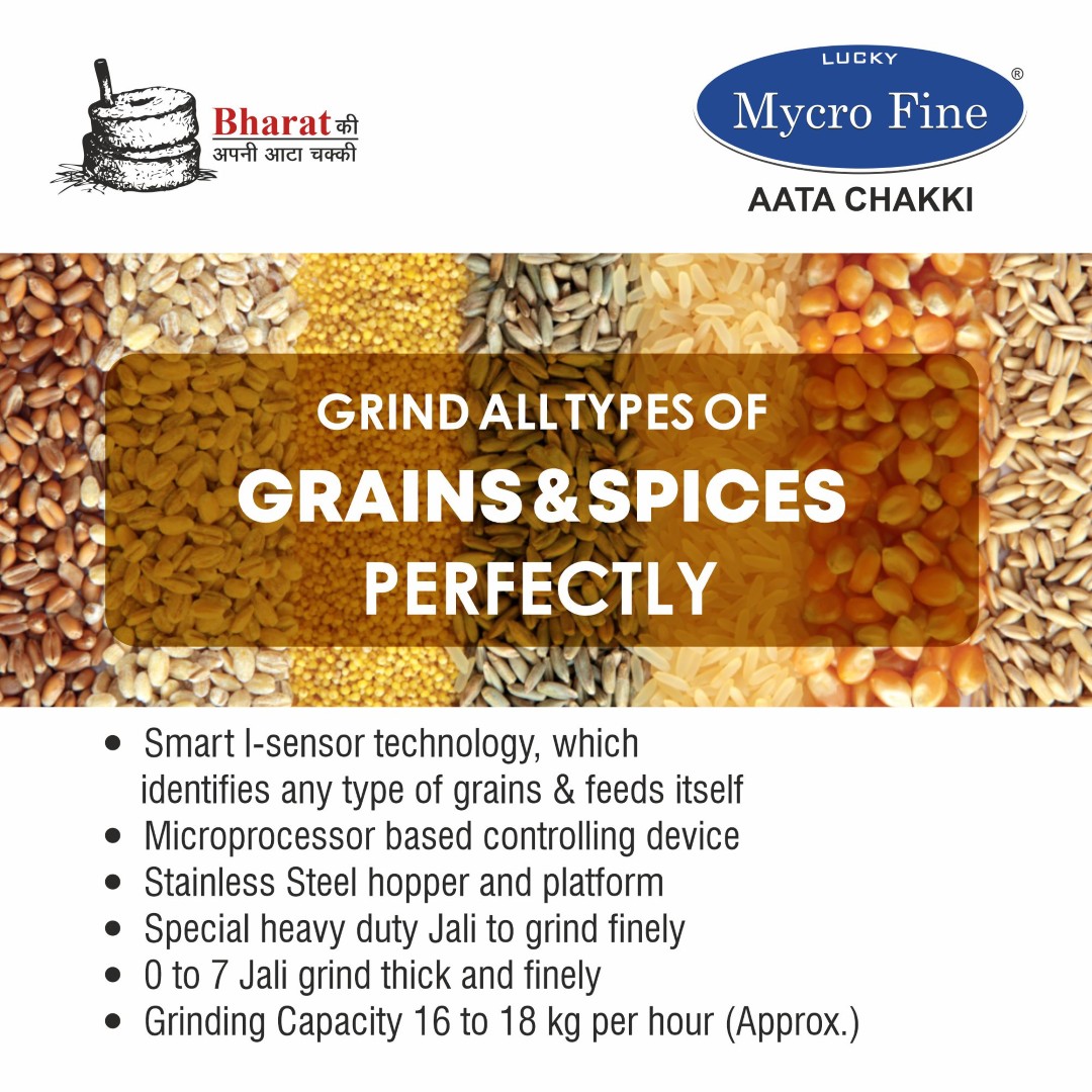 Mycrofine 3HP Aata Chakki