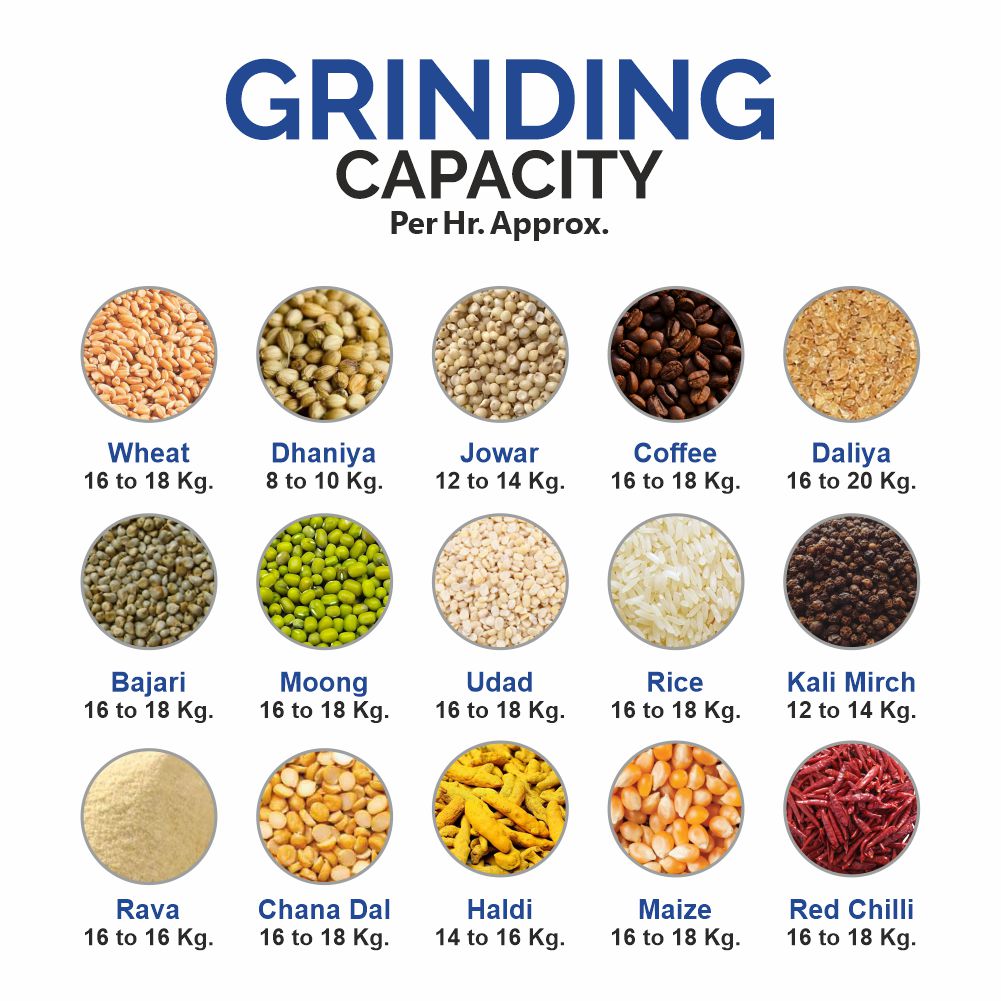 Mycrofine 3HP Aata Chakki