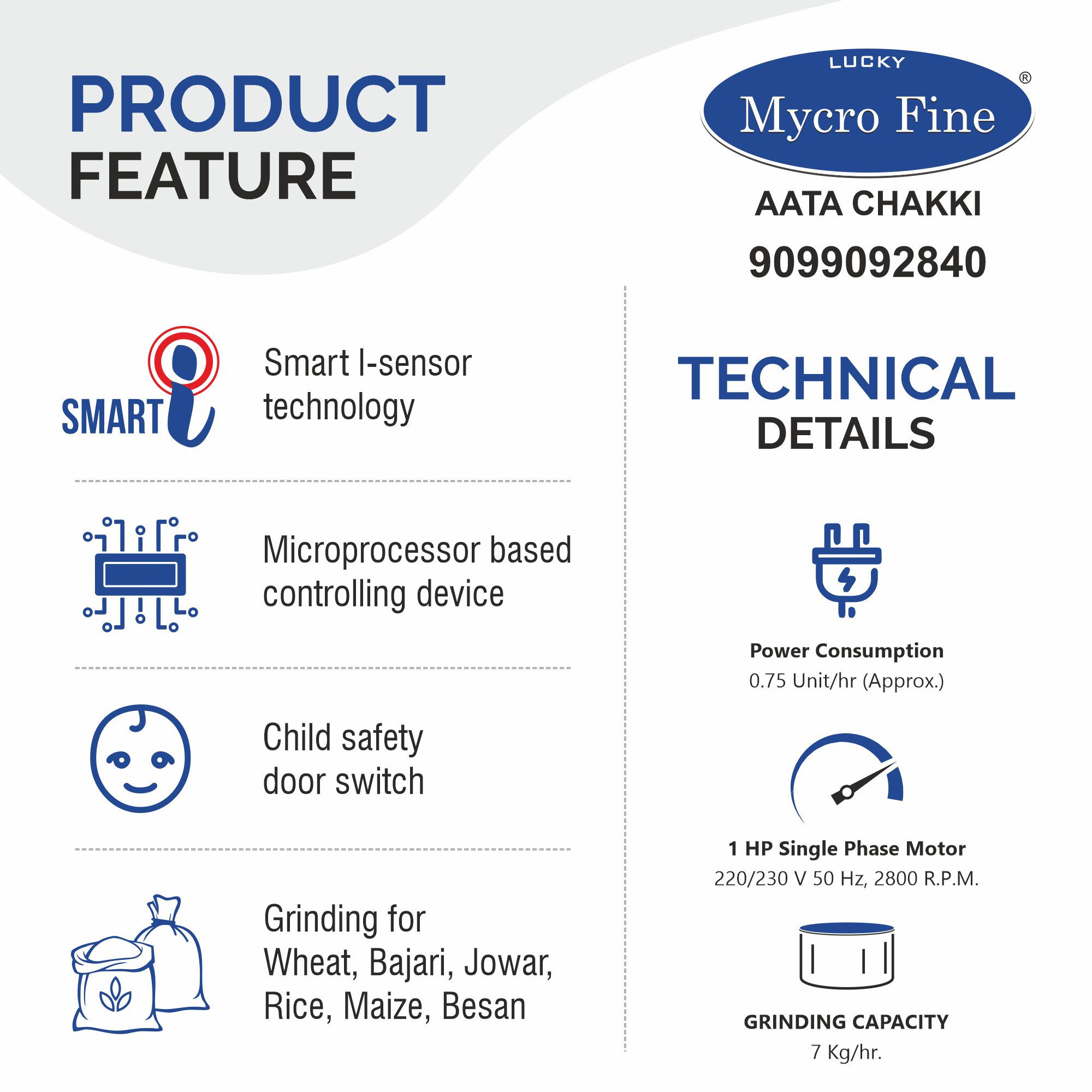 Mycrofine Eco Aata Chakki