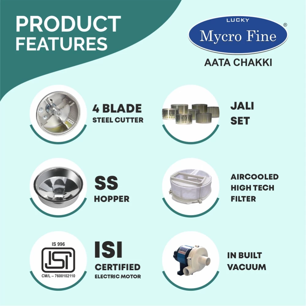 Mycrofine Neo Plus VC Aata Chakki