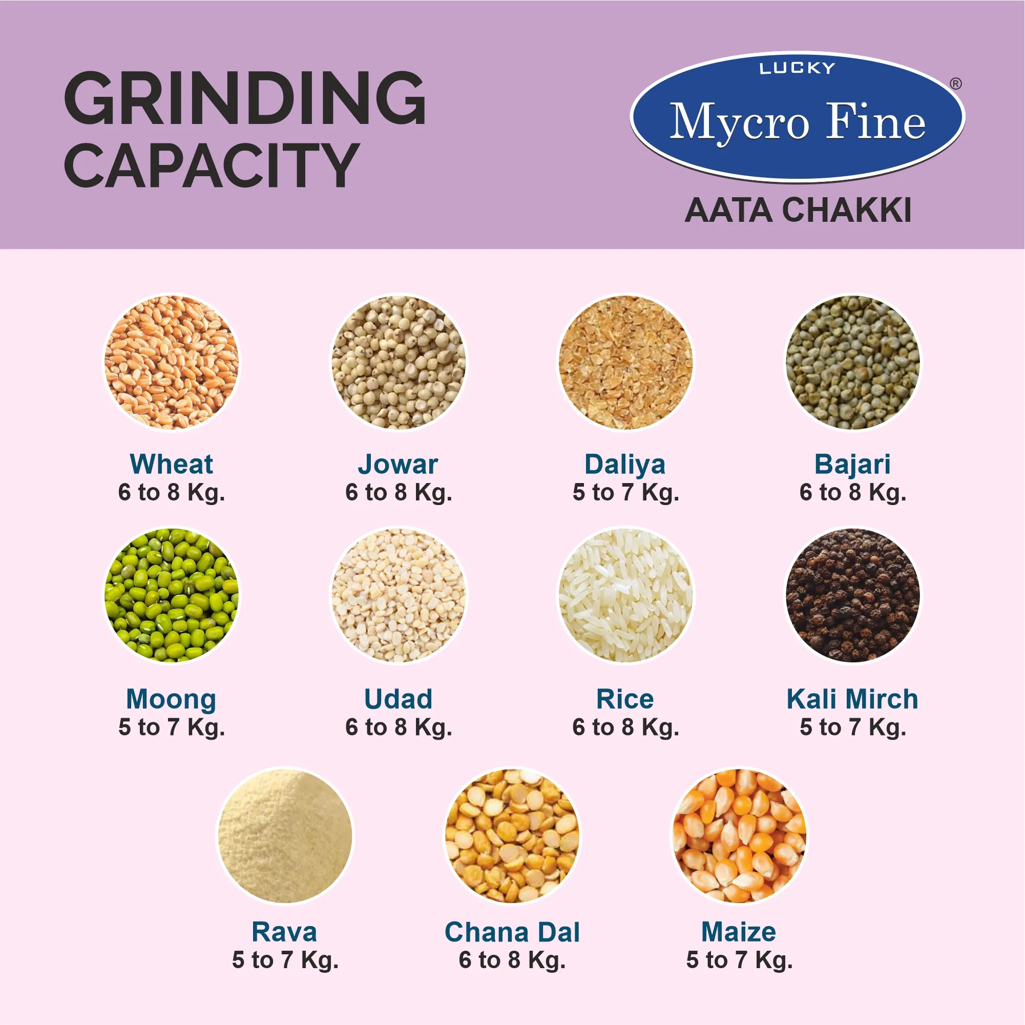 Mycrofine Neo Plus Aata Chakki