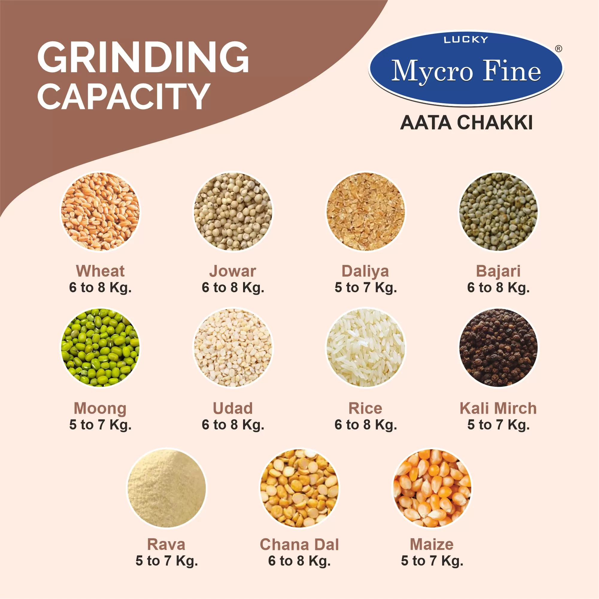 Mycrofine Neo VC Aata Chakki