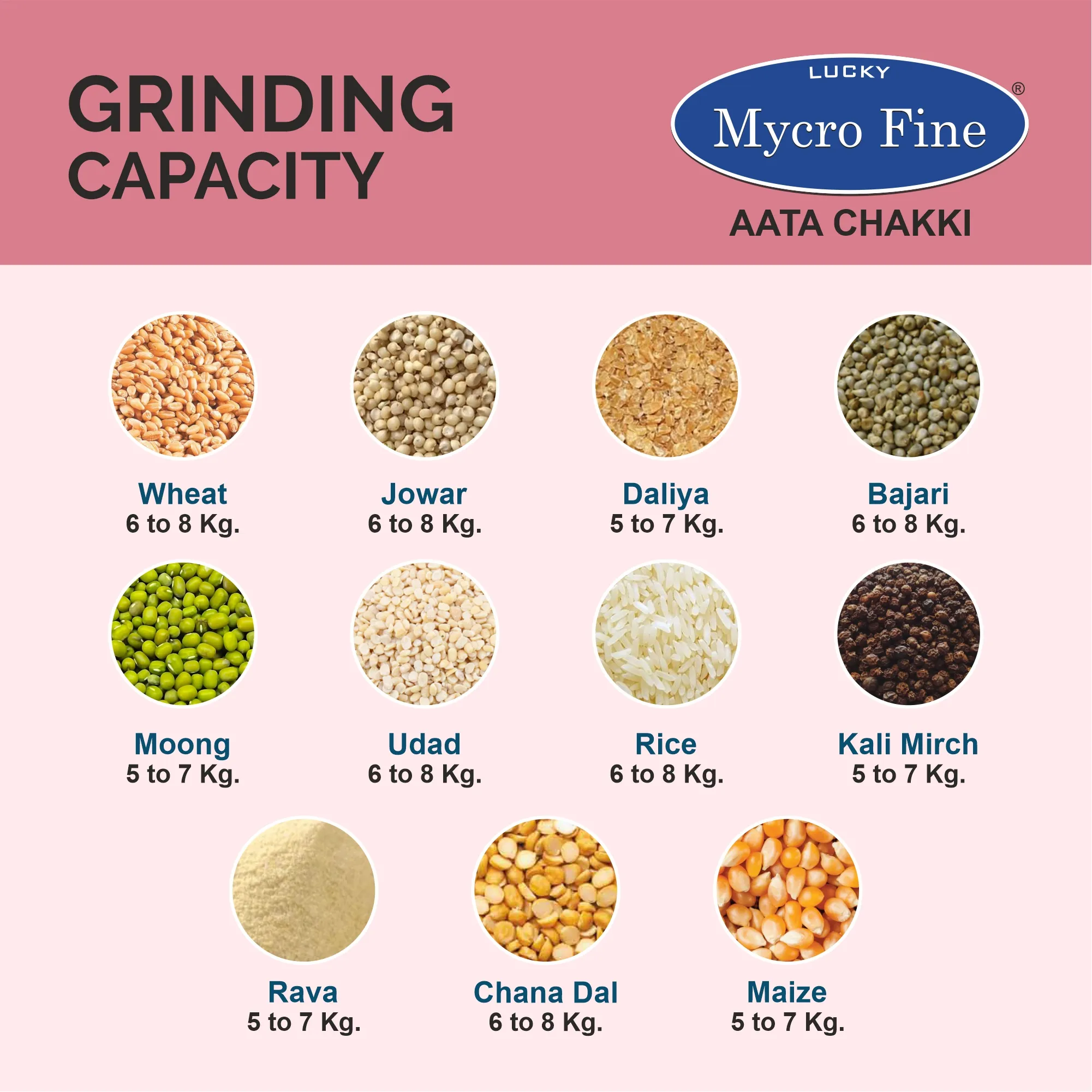 Mycrofine Neo VC Aata Chakki