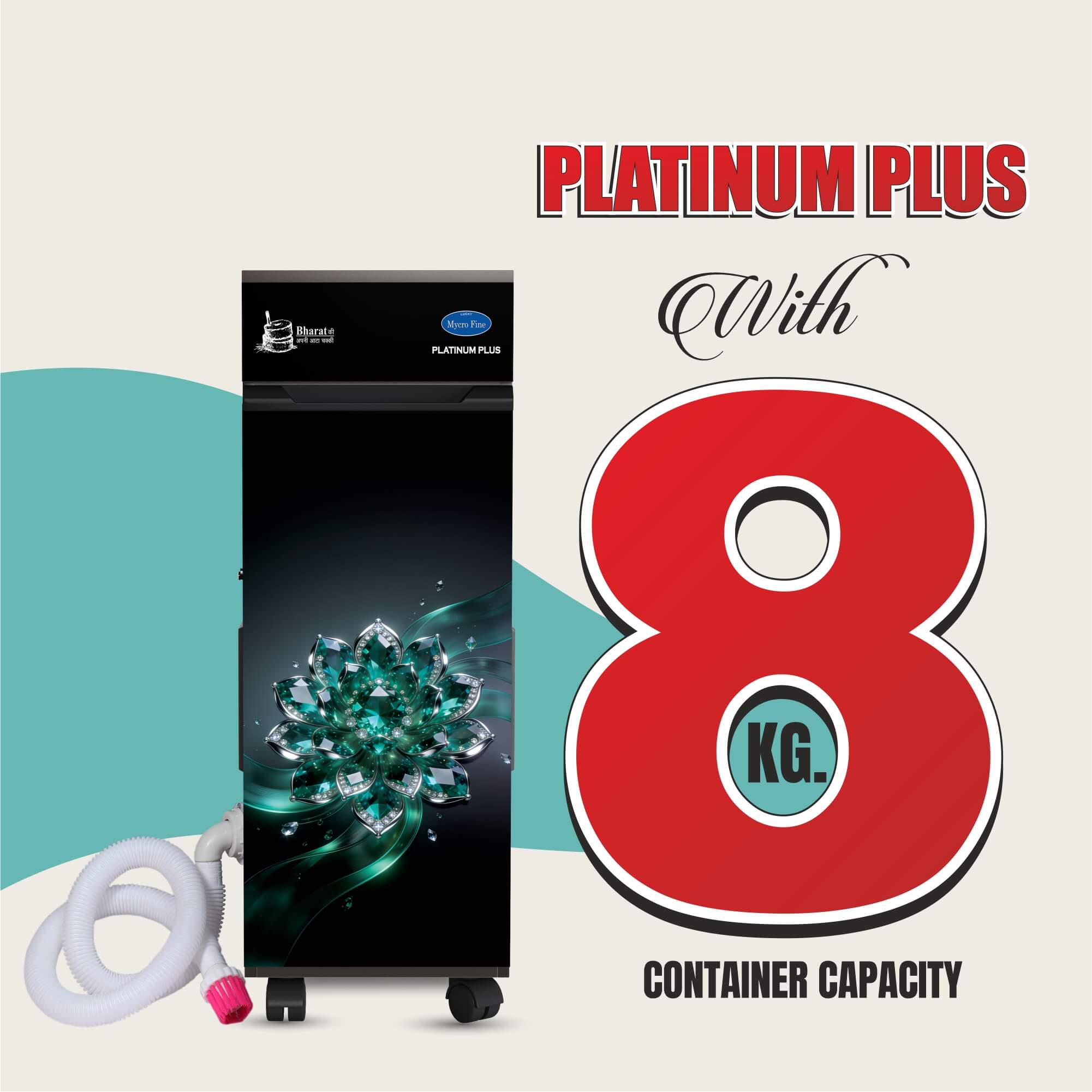 Platinum Plus Aata Chakki (VC) with inbuilt Vacuum