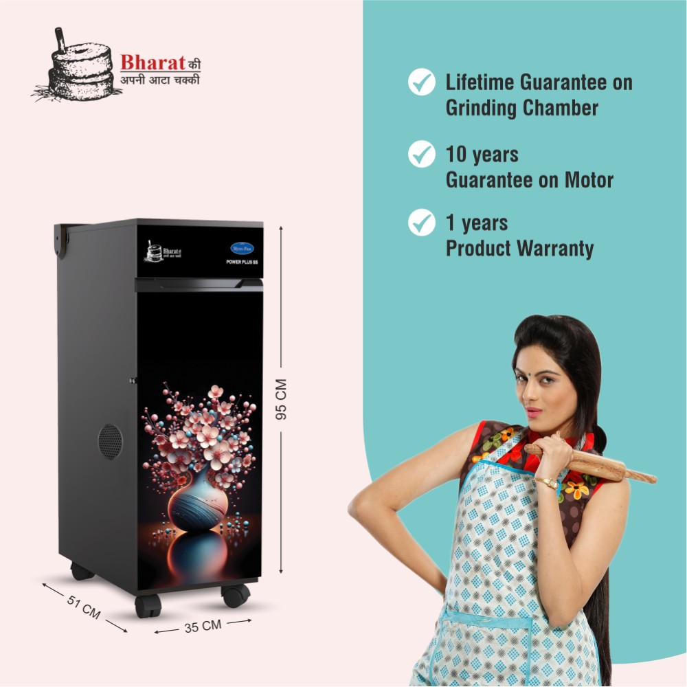 Mycrofine Power Plus SS VC Aata Chakki