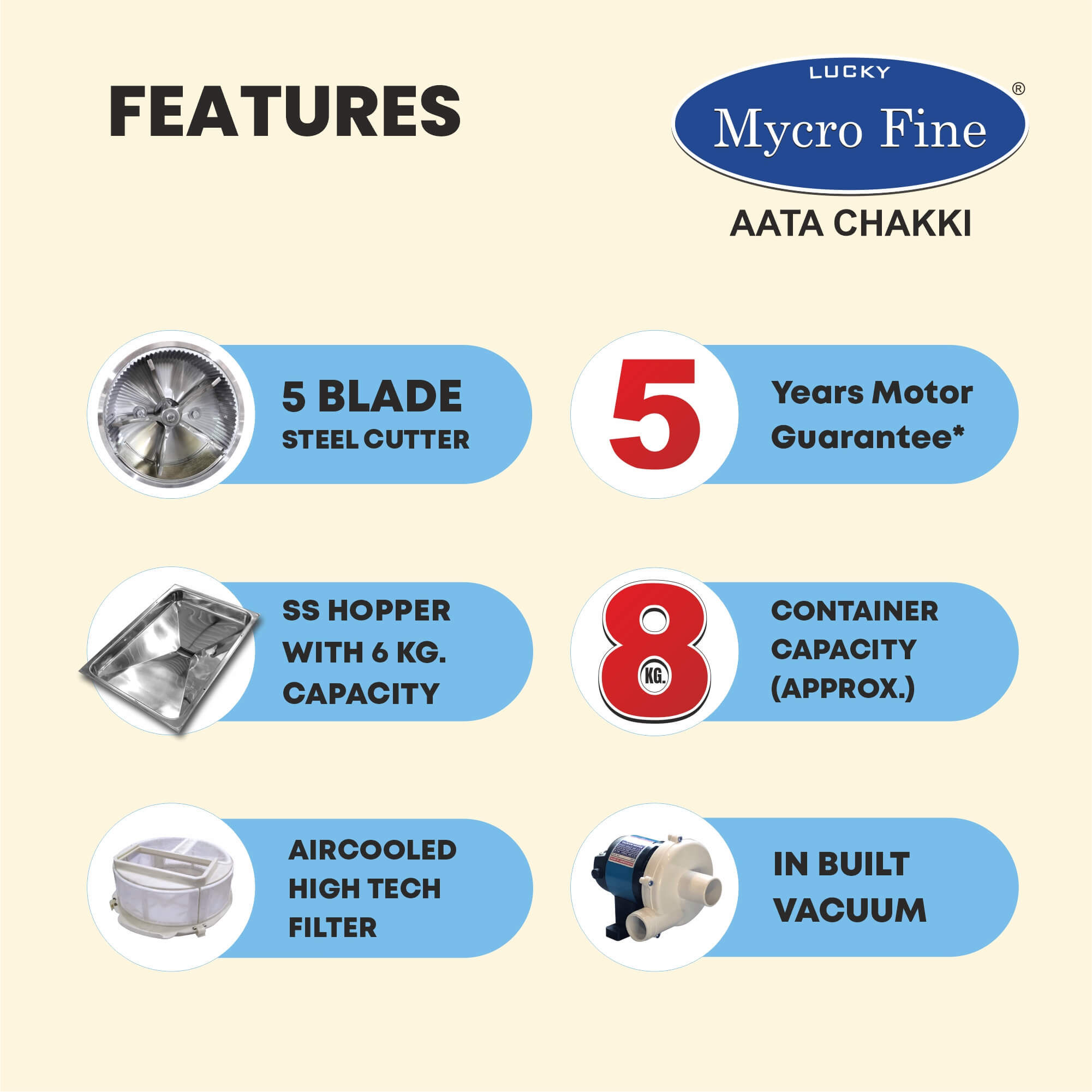 Silver Plus Aata Chakki