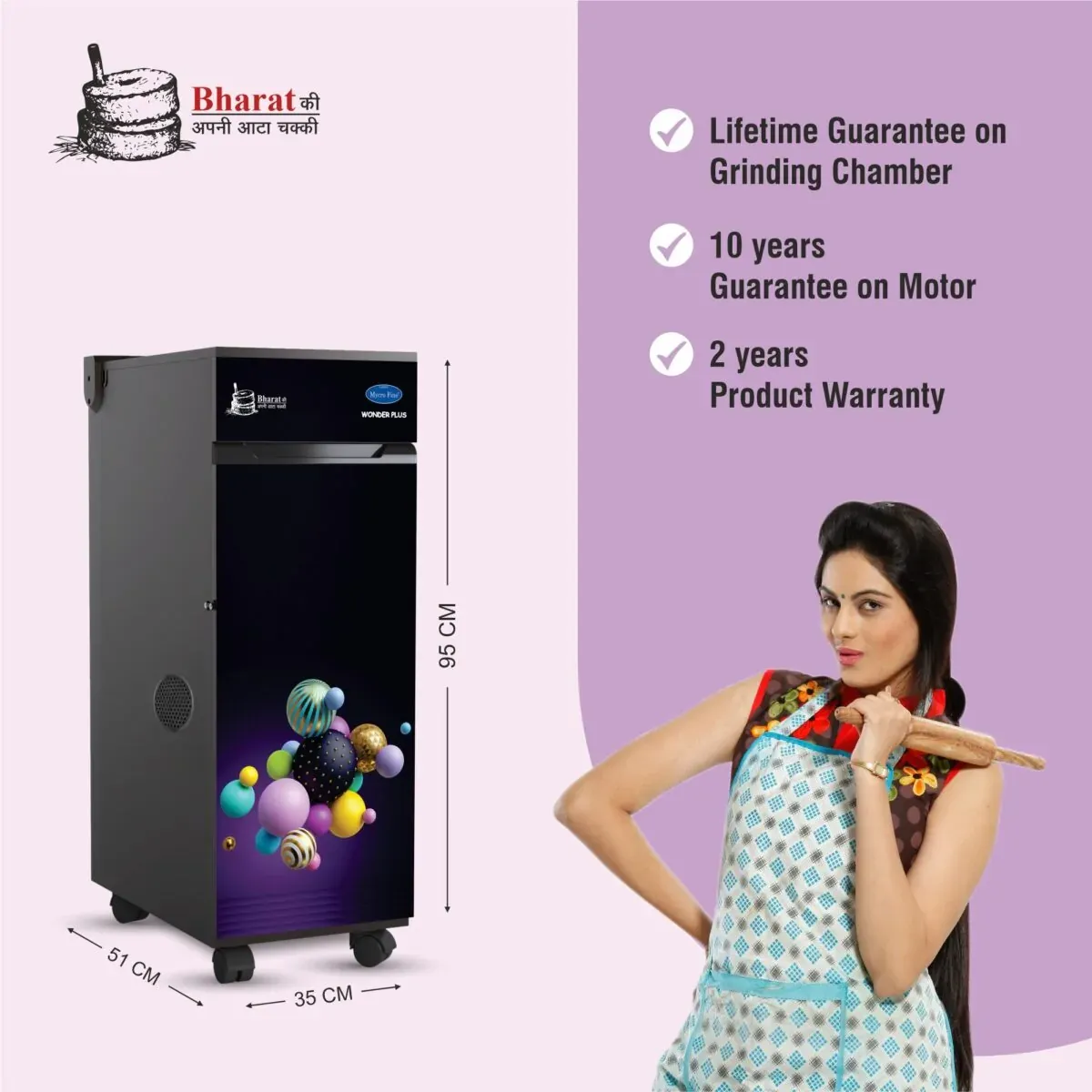 Mycrofine Wonder Plus Aata Chakki