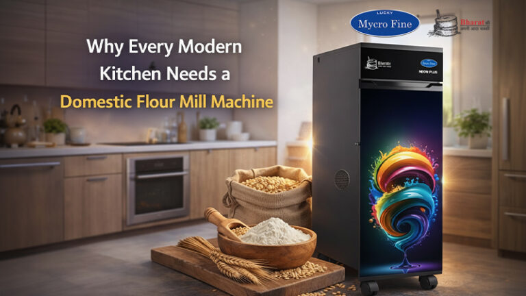 Why Every Modern Kitchen Needs a Domestic Flour Mill Machine