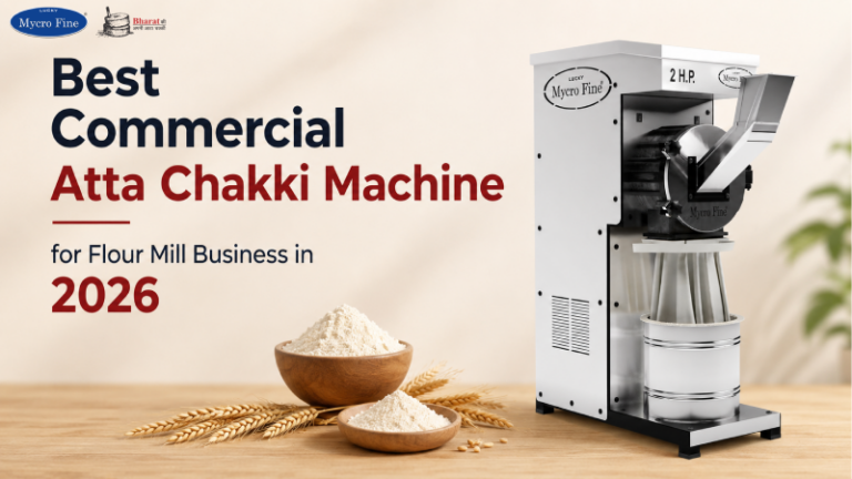 Best Commercial Atta Chakki Machine for Flour Mill Business in 2026