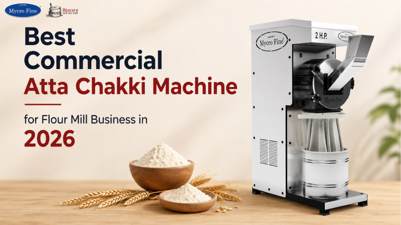 Best Commercial Atta Chakki Machine for Flour Mill Business in 2026