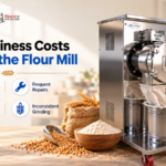 Commercial flour mill used for business production